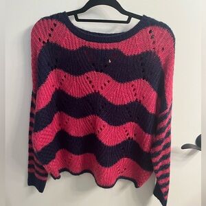 Jessica Simpson open knit sweater